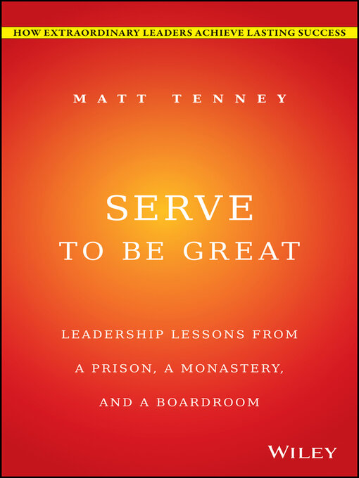 Cover image for Serve to Be Great